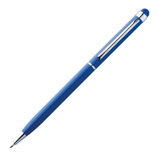 Metalowy długopis z touch penem