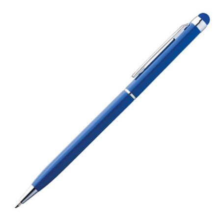 Metalowy długopis z touch penem NEW ORLEANS - niebieski