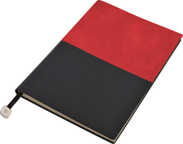 Notes A5 REPORTER Pierre Cardin w kropki - czerwony