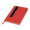 Notes A5 w linie czerwony
