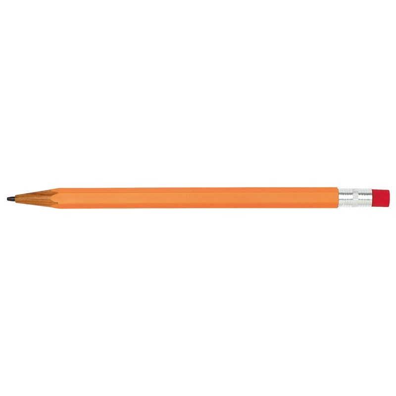 ołówek automatyczny pomarańczowy