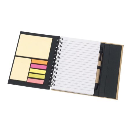 Eko notes na spirali - czarny