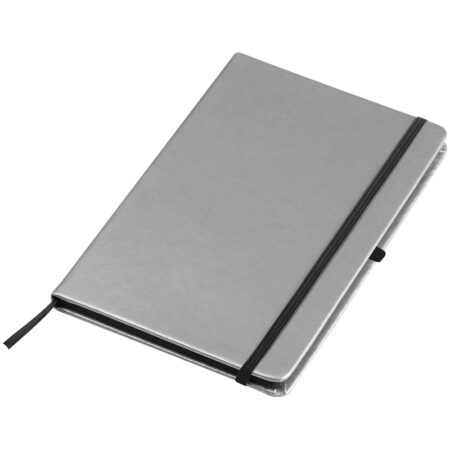 Alternative view of Notes A5 w metalicznej oprawie, kolor srebrny
