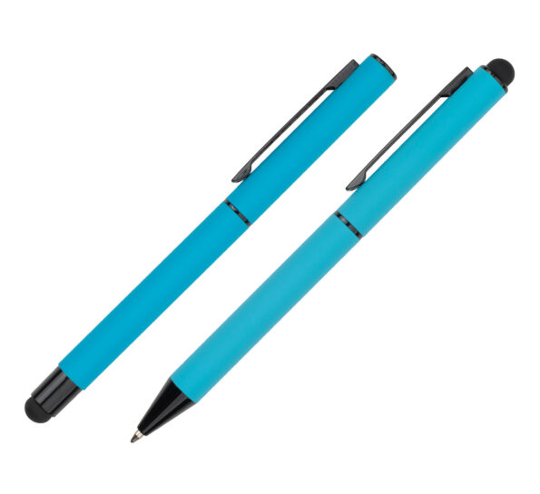 Zestaw piśmienny touch pen CELEBRATION Pierre Cardin - turkusowy