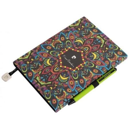 Notes A5 z długopisem w kropki Pierre Cardin