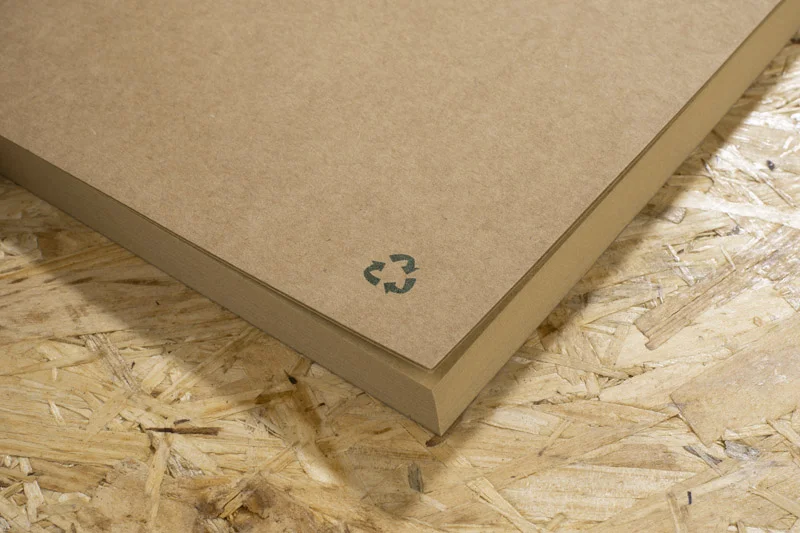 Eko blok notatnikowy A5 z recyklingu - obrazek 4