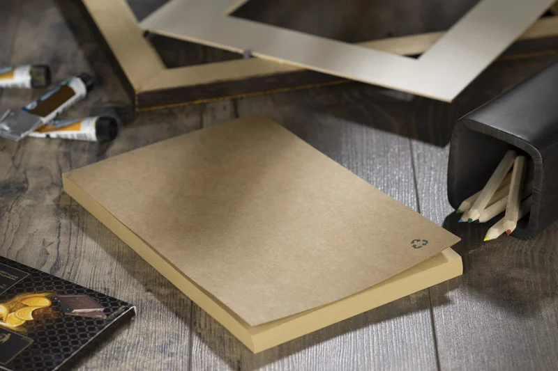 Eko blok notatnikowy A5 z recyklingu - obrazek 3