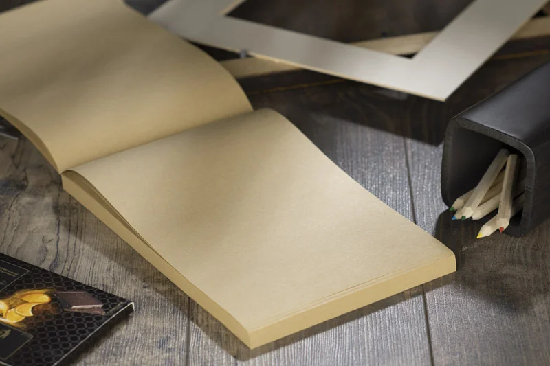 Eko blok notatnikowy A5 z recyklingu - obrazek 2