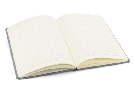 Alternative view of Notes HOLDI A5 w linie - czarny akcent