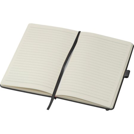 Alternative view of Notes A5 ze skóry z recyklingu - czarny
