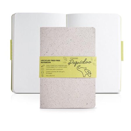 Alternative view of Notes A5 w organicznej okładce z odchodów słonia