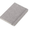 Notes A5 szary w bawełnianej oprawie
