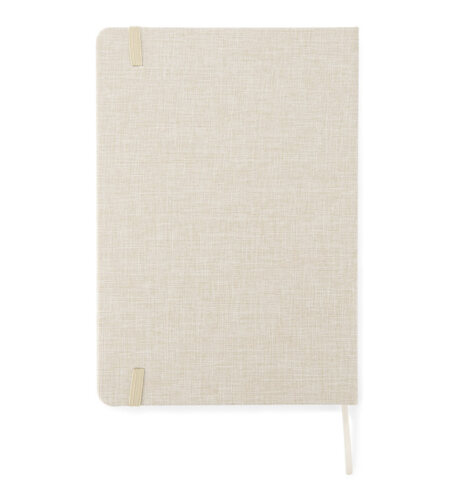 Notes A5 beżowy w bawełnianej oprawie
