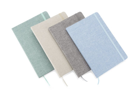 Notes z recyklingowanej bawełny A5