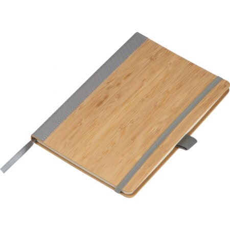 Alternative view of Notes A5 z bambusową okładką z szarym akcentem