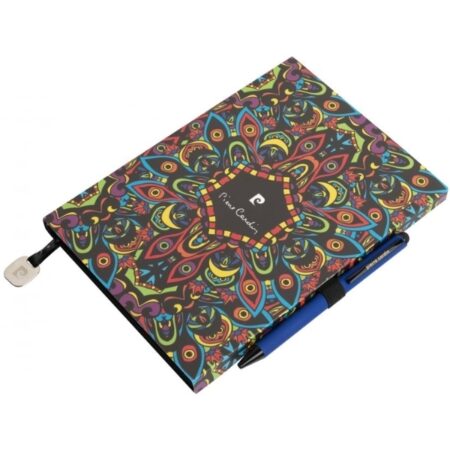 Notes A5 z długopisem w kropki Pierre Cardin