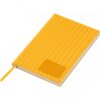 Ekologiczny Notes A5 w Linie – Karbowana Okładka PU, Papier z Trzciny Cukrowej