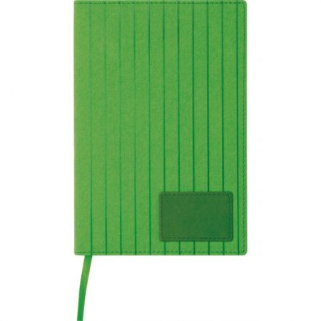 Zielony notes A5 z papieru z trzciny cukrowej