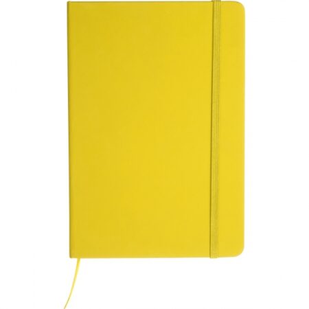 Notes A5 w linie z materiałów z recyklingu - Żółty