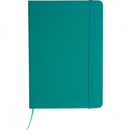 Turkusowy notes z materiałów z recyklingu