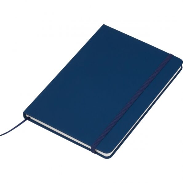 Notes A5 w linie - papier z recyklingu - granatowy