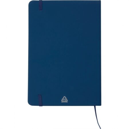 Notes A5 w linie - papier z recyklingu - granatowy